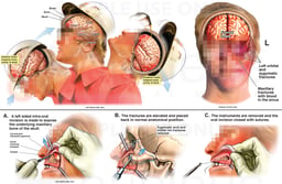 General Mechanism of Brain Injury with Surgical Reduction of Facial Fractures