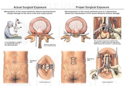 Lumbar Disc Surgery with Neural Damage