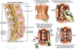 Lumbar Spine Injury with Multilevel Spinal Fusion Surgery