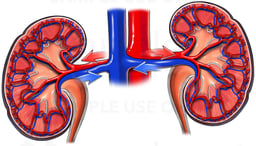 Anatomy of the Kidneys and Renal Blood Vessels