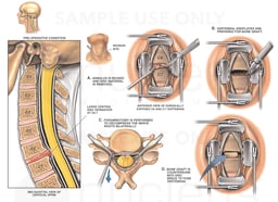 Post-accident Cervical Injuries with Surgical Repairs