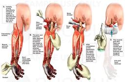 Amputation of Right Arm Above the Elbow