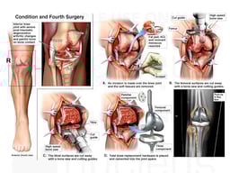 Total Knee Replacement- Fourth Surgery