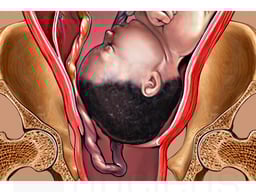 Umbilical Cord Compression, Anterior Cut-away View