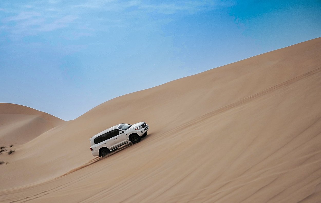 Abu Dhabi Morning Desert Safari with Desert Drive Experience