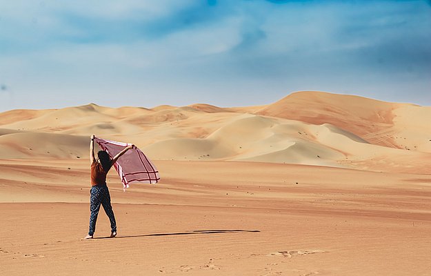 Morning Desert Safari at Al Khatim in Abu Dhabi
