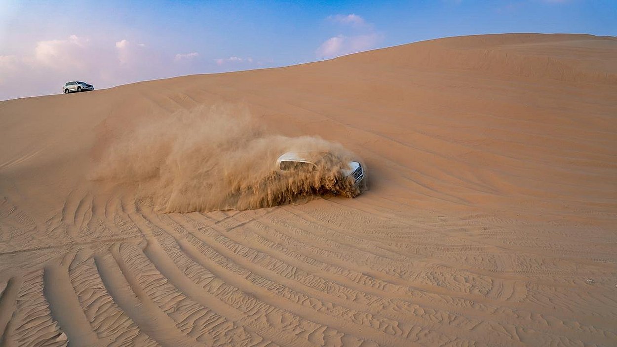 Dune Bashing Adventure at Al Khatim Desert