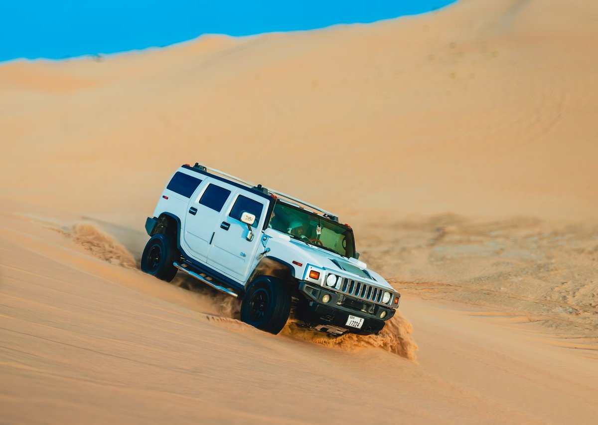 Best Liwa tour trip in Hummer car Dune bashing Abu Dhabi
