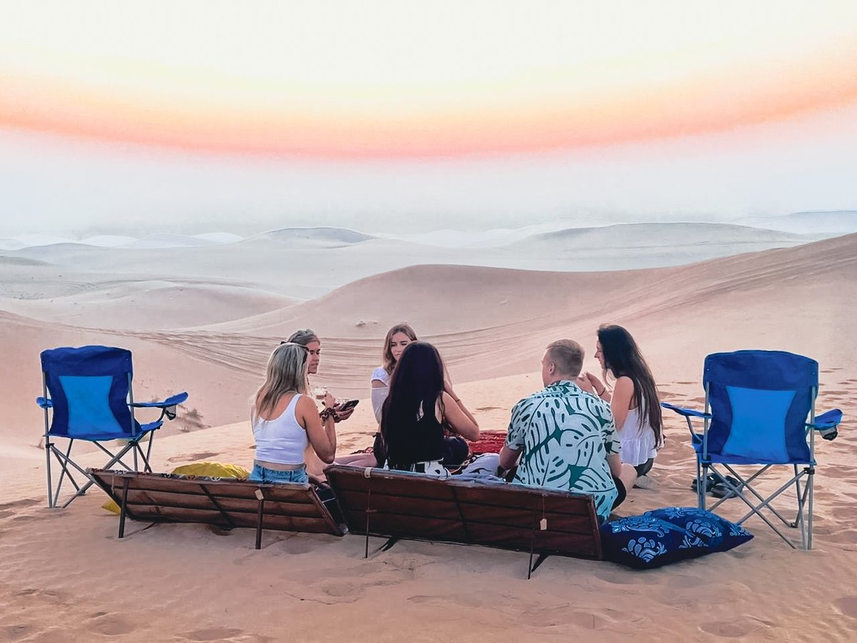 Evening Sundowner Liwa tour view Abu Dhabi