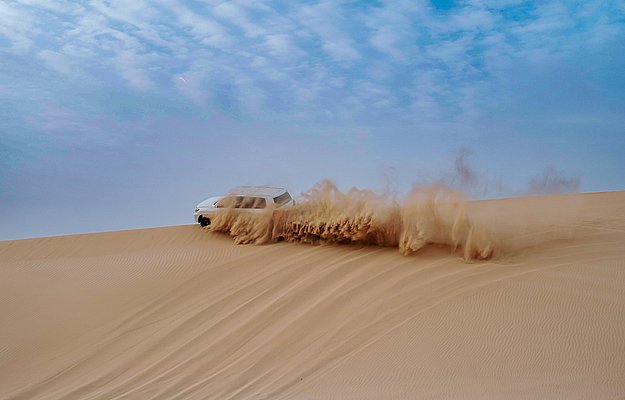 Morning Dune Bashing Adventure in Abu Dhabi Desert