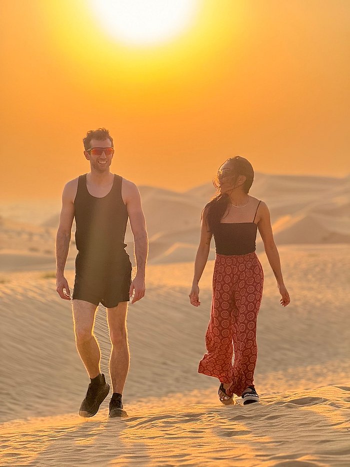 Abu Dhabi Desert Safari guest photo shared by Kirsten Joelle