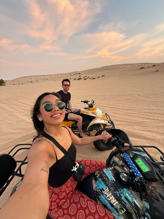 Abu Dhabi Desert Safari guest photo shared by Kirsten Joelle