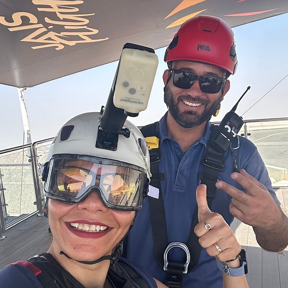 Ras Al Khaimah Jebel Jais Zipline Google Review Image-2 by Smita Mehta