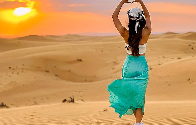 Sunset Dune Bashing Adventure in Abu Dhabi Desert