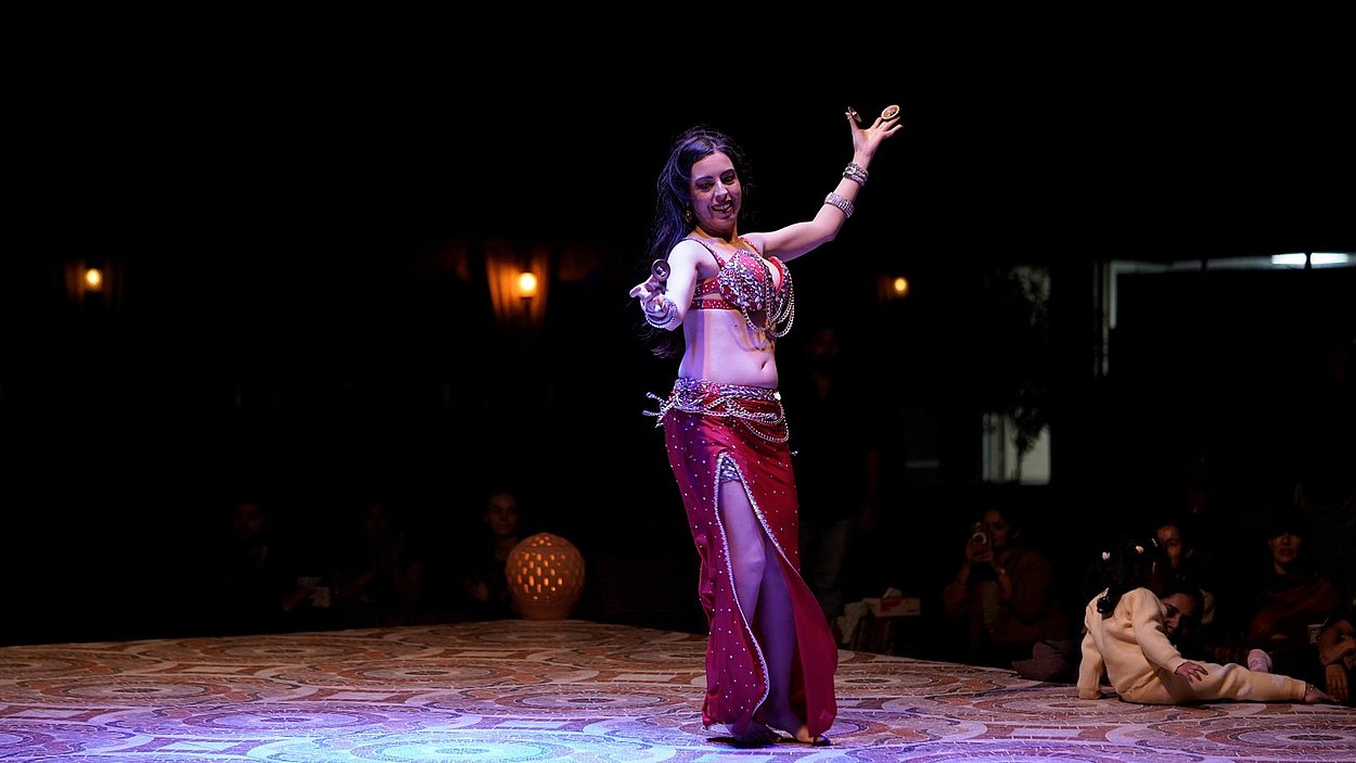 Belly Dancing with Evening Desert Safari Abu Dhabi live show