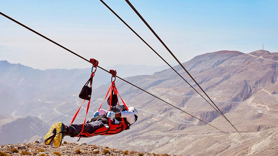 Book RAK Jebel Jais Zipline