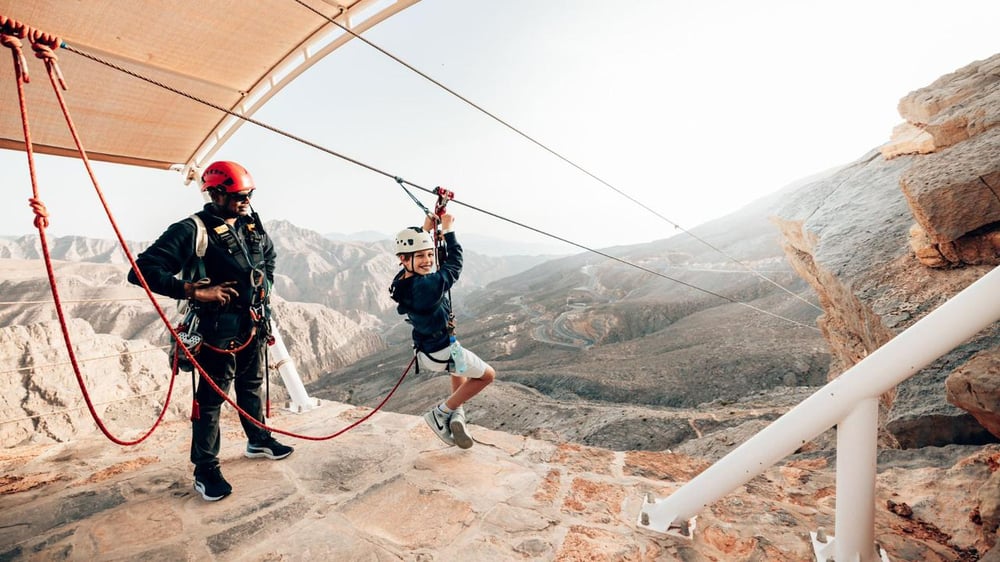 Sky tour adventure gift voucher UAE