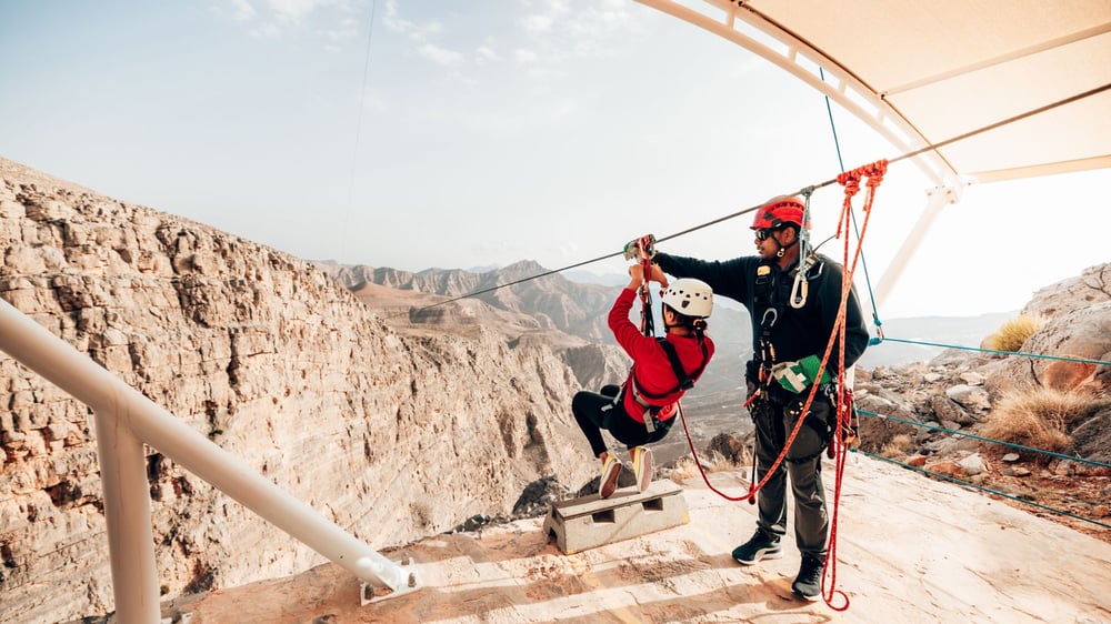 Scenic flight experience gift voucher UAE