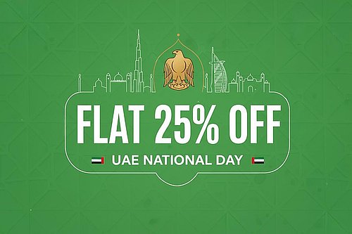 UAE National Day – Flat 25% Off