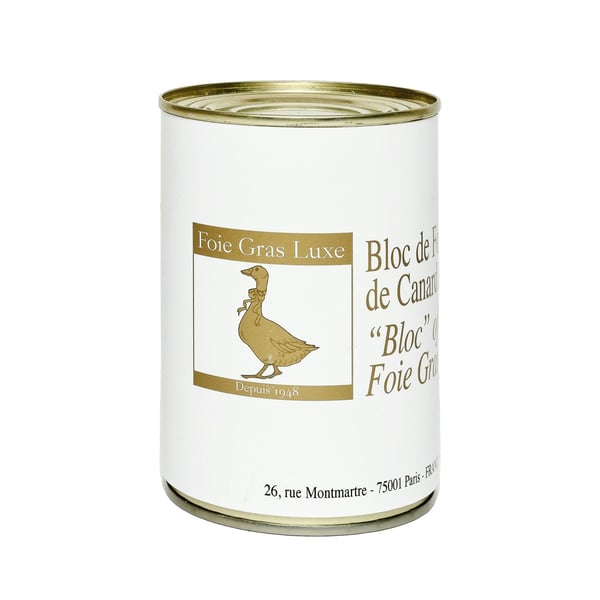 Foie Gras de Canard Bloc