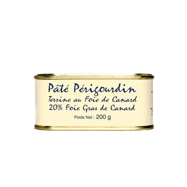 Pâté Périgourdin (20% Foie Gras de Canard)