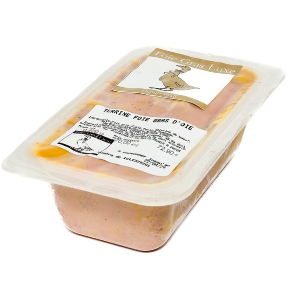 Foie Gras d’Oie Entier Mi-Cuit Terrine Operculée