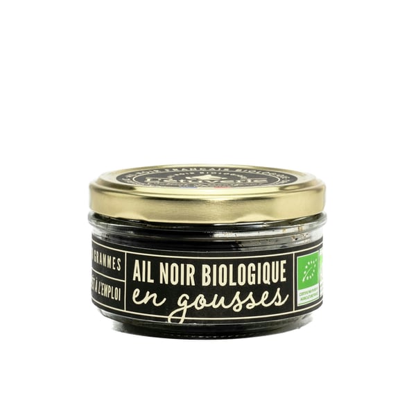 Ail Noir Bio en Gousse