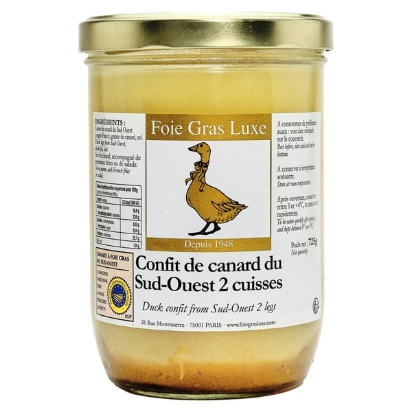 Confit de Canard Cuisses Entières