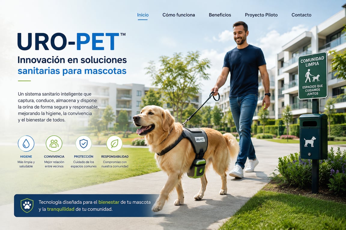 URO-PET - Sistema sanitario integral para mascotas