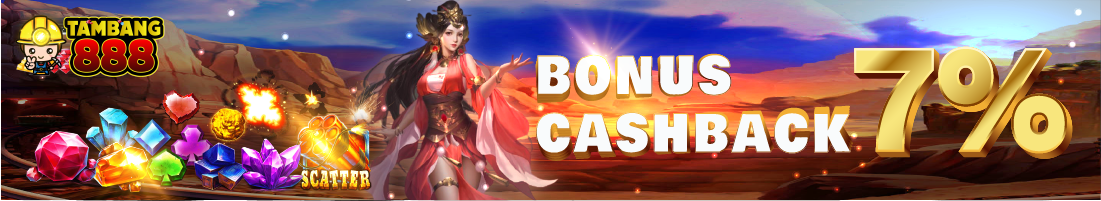 Bonus Cashback 7%