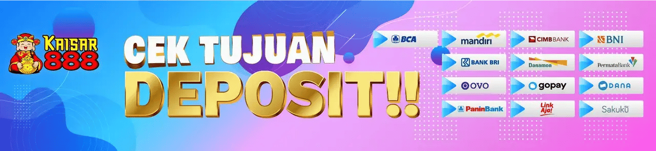 cek tujuan deposit