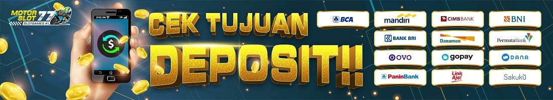 cek tujuan deposit