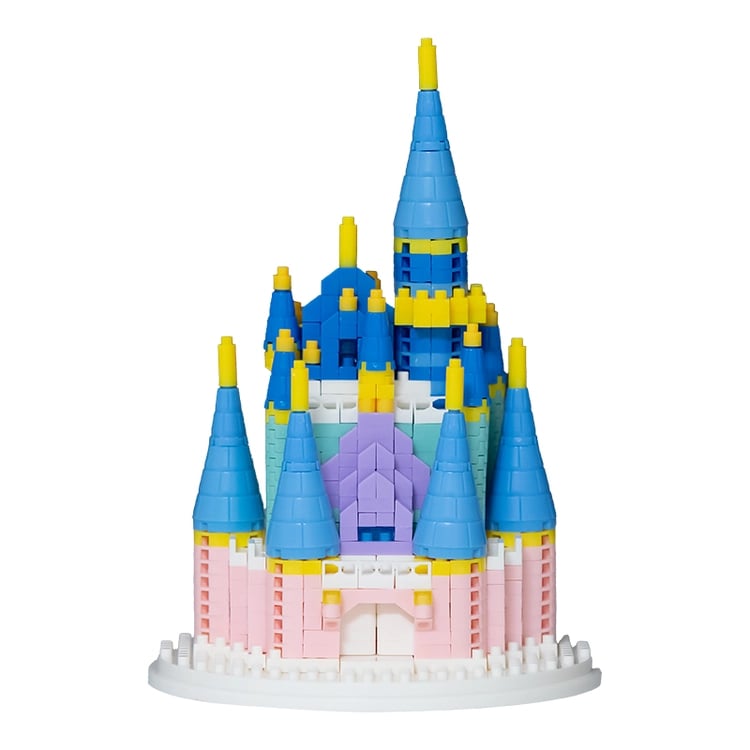 토탈블럭 동화 속 마법의 성_스카이블루 658pcs (Level1) (withmom_info)