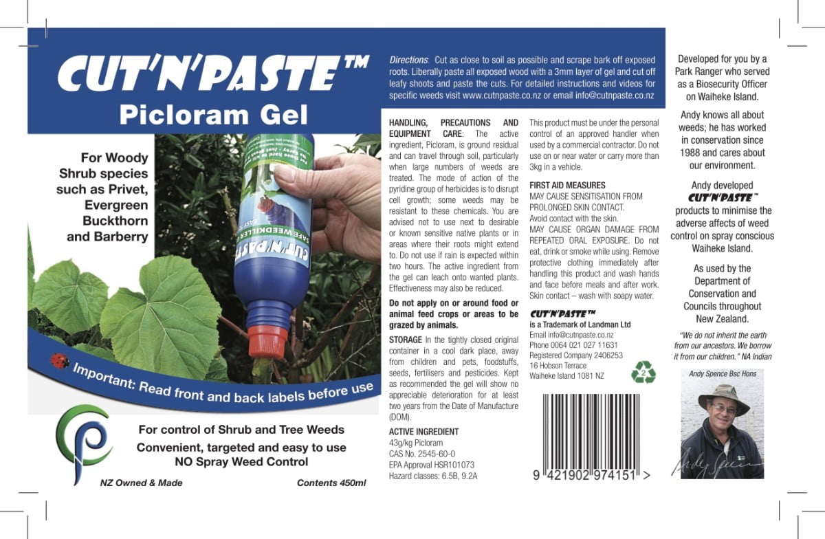 Cut'n'Paste Picloram Gel