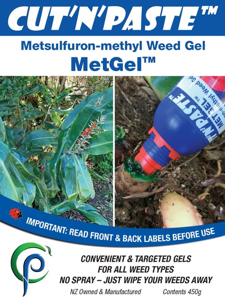 Metgel label metgel weed killer
