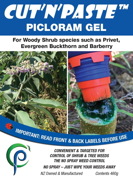 CNP Picloram Gel weed killer label for picloram gel