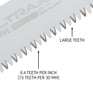 Silky saw blade features