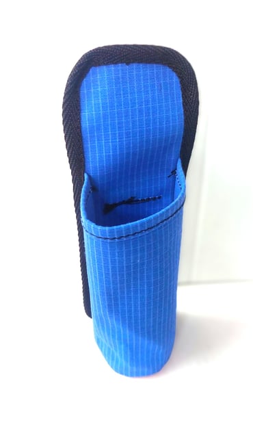 Blue Canvas Bottle Pouch Blue Canvas Bottle Pouch