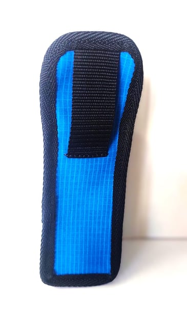 Canvas Bottle Pouch with belt tab Canvas Bottle Pouch with belt tab