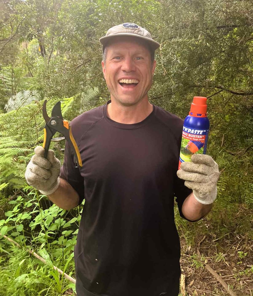 Whaingaroa weedbusters volunteer group
