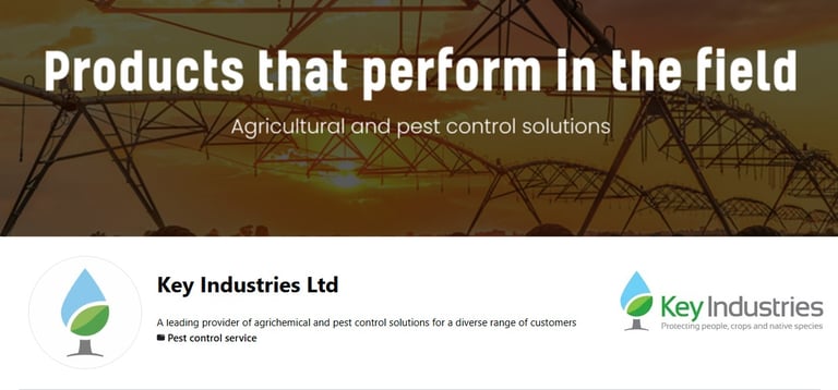 key industries banner