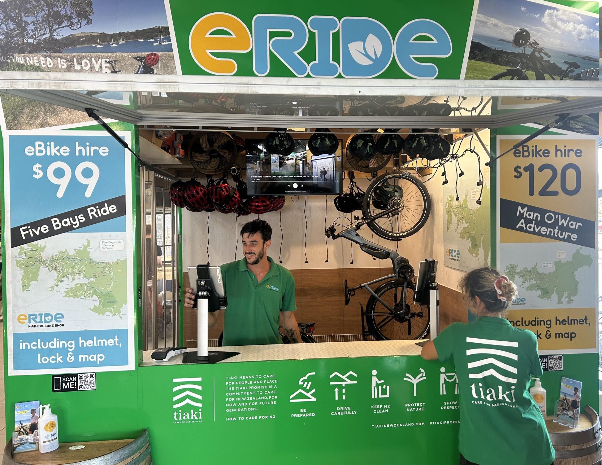 Tiaki New Zealand eRide Waiheke
