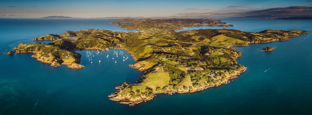 Matiatia and beyond. Waiheke Island