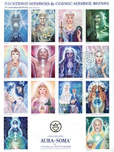 Ascended-Masters-set by Pamela Matthews: Visionary Art