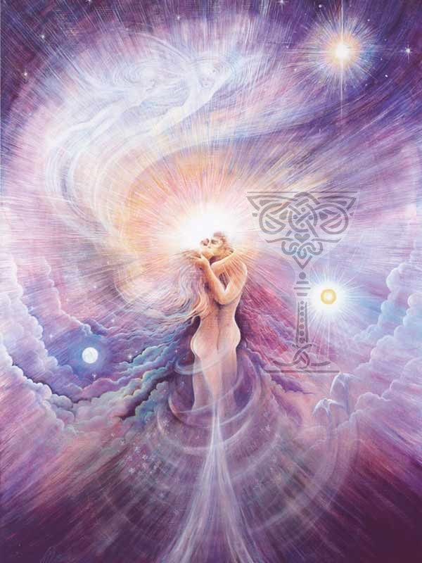 Ecstasy Poster: Pamela Matthews: Grail Graphics - Visionary Surrealism, Spiritual Art, Symbolism, Archetypes