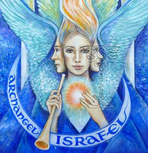 Archangel Israfel by Pamela Matthews