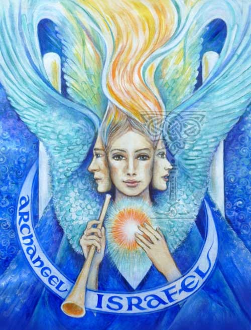 Archangel Israfel by Pamela Matthews