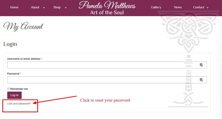 password reset 1
