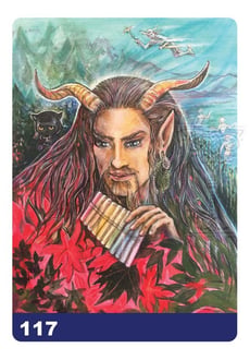 117 Pan Tarot card