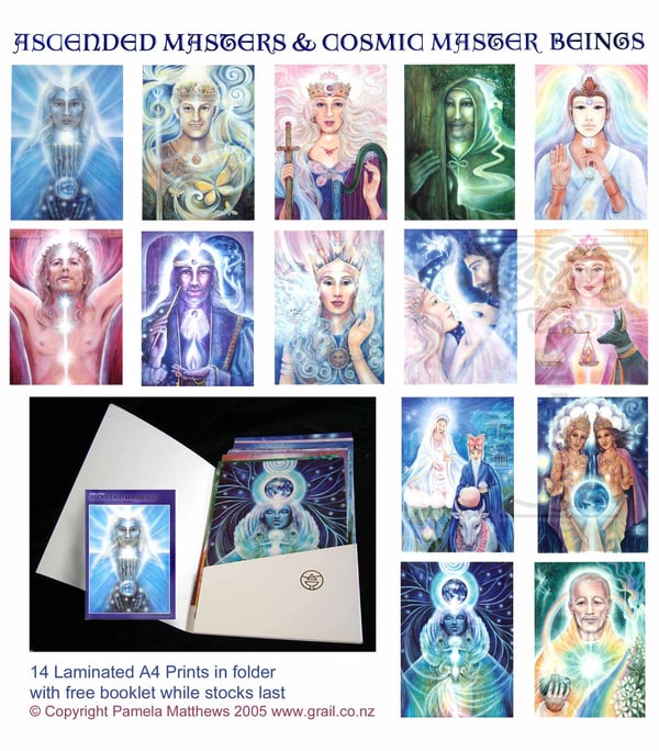 Ascended masters prints and booklet Ascended masters booklet